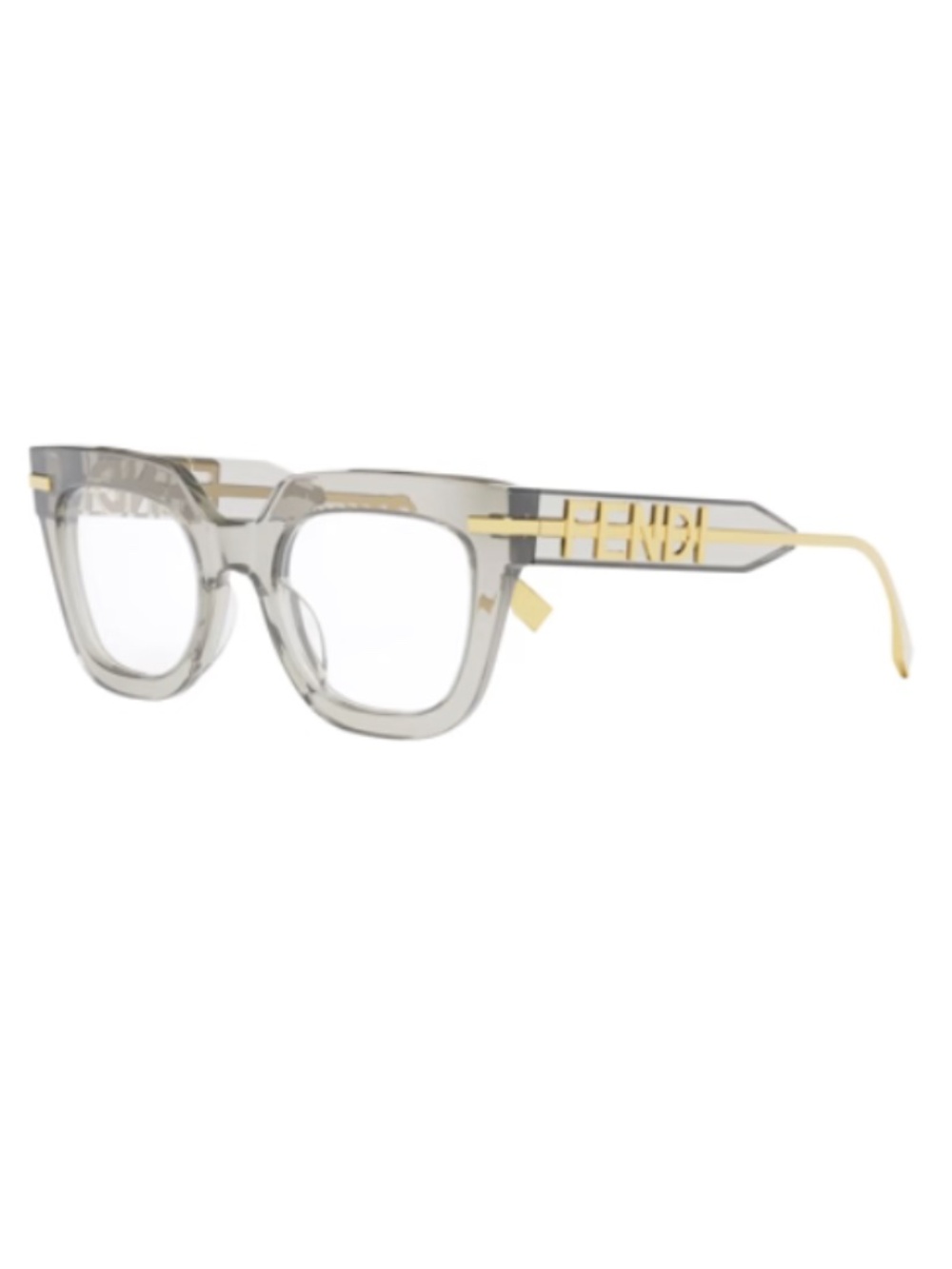 Fendi FE50065I 020 50 FENDIGRAPHY Gray Eyeglasses FE50065I